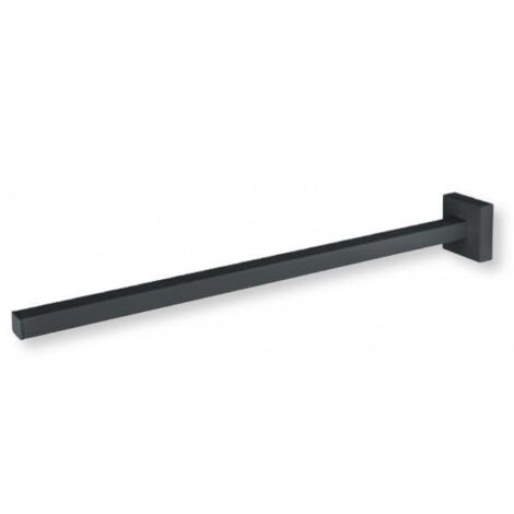 PORTE SERVIETTES QUATTRO LATERAL 40 CM NOIR - CRISTINA ONDYNA QU21513 (1/2)