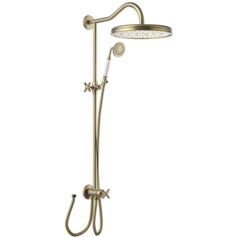 Kit anticalcaire · Douche fixe de Ø 310 mm. à rotule. · Douchette anticalcaire. - TRES 24247601LM (1/2)