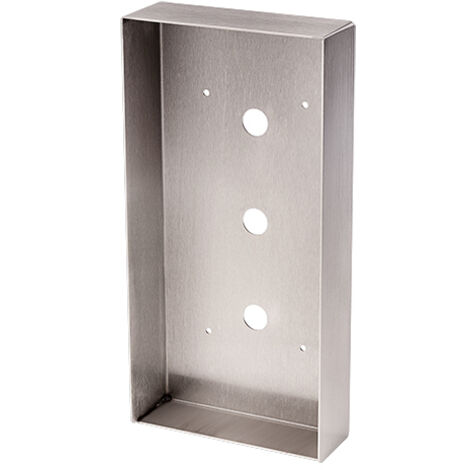 Cadre saillie inox avec visière pour JPDVFL CSJMDVFL - Aiphone 130306