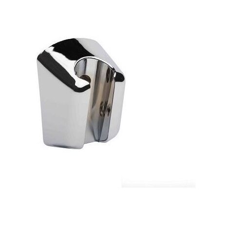 Cristina Ondyna – Support douchette abberes chrome – Curseur barre de douche – Forme ergonomique – Largeur ajustable – DSABS51