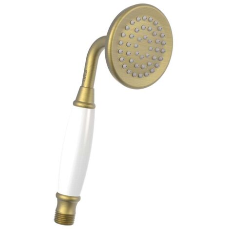 Douchette avec manche en céramique Laiton vieilli Mat TRES CLASIC 29963109LM (1/2)
