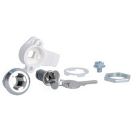 Bouton verrou clé 455 - ENVELOPPES HAGER FZ453 (1/2)