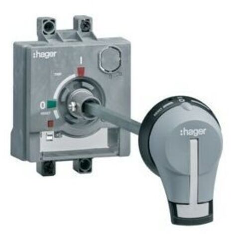 Commande rotative débroch P250 - APPAREILLAGE DE TETE HAGER HXT031H (1/3)