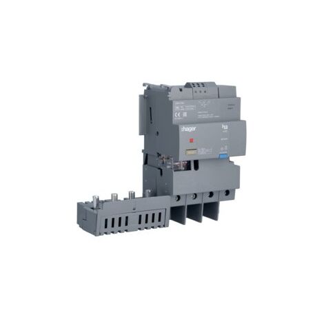 Bloc dif x160 4P 125A Idn fixe - APPAREILLAGE DE TETE HAGER HBA128H (1/2)