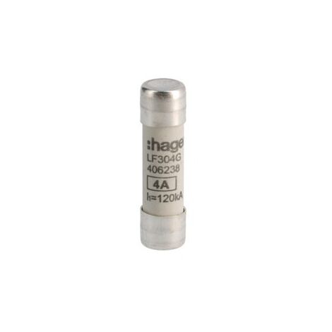 Cartouche fus.10x38 gG 4A - HAGER LF304G (1/2)