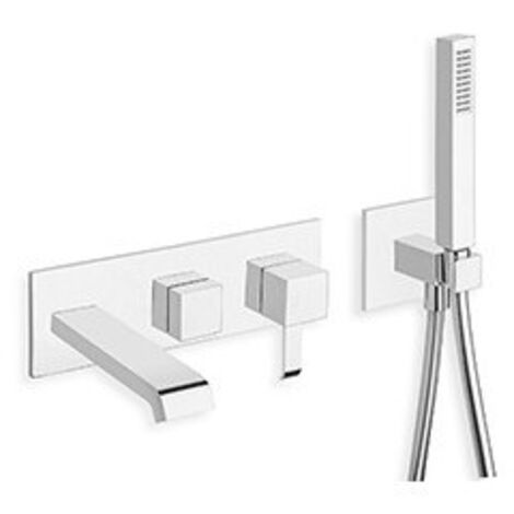 FACADE EXTERNE QUADRI BAIN DOUCHE MURAL 3 SORTIES SANS MECA EX QM110 - CRISTINA ONDYNA QM10351 (1/2)