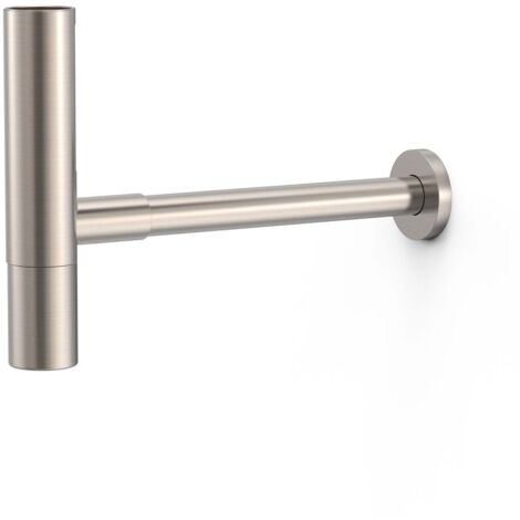 Siphon de lavabo apparent télescopique AVEC CACHE‑SIPHON - TRES 16110342AC (1/2)