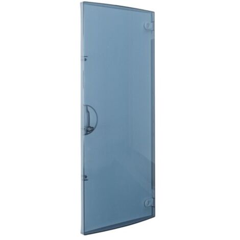 Hager – Porte transparente pour coffret Gamma 13 – 4 rangées – 52 modules – Hauteur 625 mm – Largeur 250 mm – IP40 – Loquet