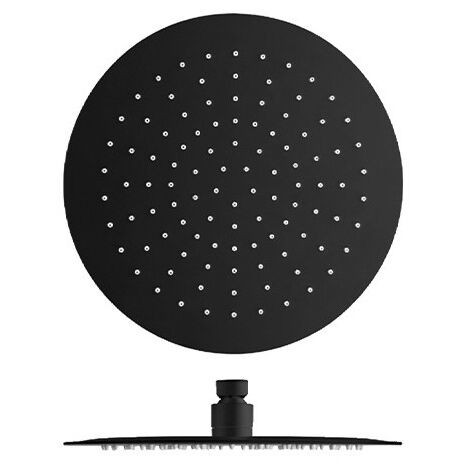 Pomme De Douche Sandwich Inox Ronde Blackmat 30 Robinetterie HYDROTHERAPIE - CRISTINA ONDYNA PD95313 (1/2)