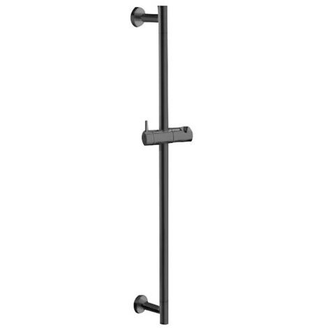 Barre De Douche Seule 60 Cm Black Mat Robinetterie HYDROTHERAPIE - CRISTINA ONDYNA PD07013 (1/2)