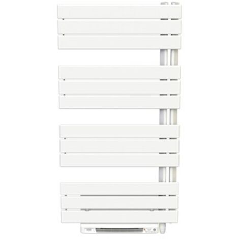 Sèche-serviette ARBORESCENCE collecteur droite Mixte blanc 500W - 1130 x 450 mm - Finimetal (1/2)