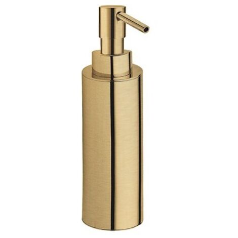 Distibuteur De Savon Liquide A Poser Ambiente Or Brosse Robinetterie AMBIENTE - CRISTINA ONDYNA AM72796P (1/2)