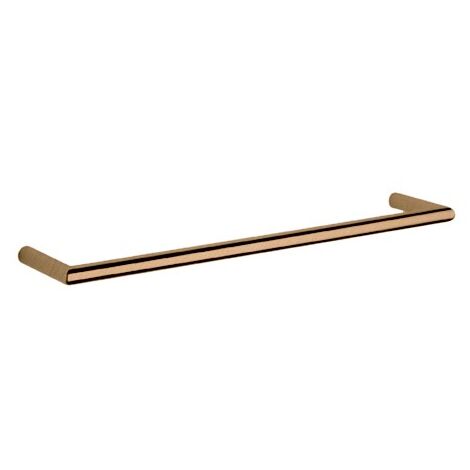 Porte-serviettes 60 cm Chromé Noir Brossé AMBIENTE - CRISTINA ONDYNA AM21275