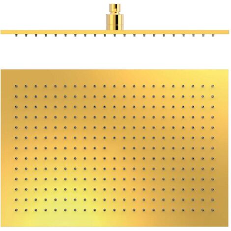 TRES 29963203OR COMPLEMENTOS DE DUCHA Rociador De Ducha Color Oro 24K - ref: 29963203OR (1/2)