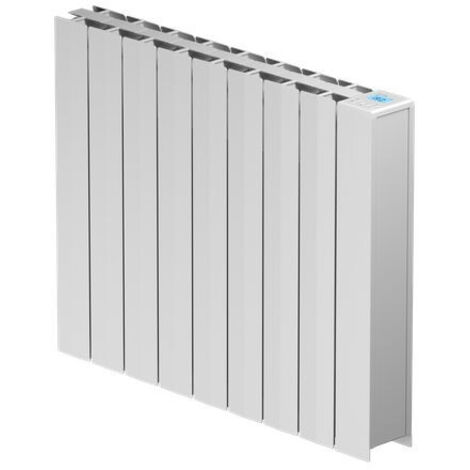 Intuis – Radiateur à inertie électrique horizontal 1500W – Corps en aluminium – Programmation hebdomadaire – Modes confort et éco - M142115