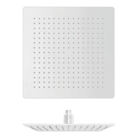 Pomme De Douche Sandwich Inox Carre Whitemat Robinetterie HYDROTHERAPIE - CRISTINA ONDYNA PD96324 (1/2)