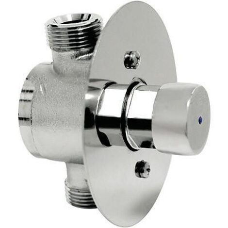 TEMPO-TRES 112178 Grifo de Ducha para Empotrar entrada y salida con rosca macho 3/4" G - ref: 112178 (1/2)