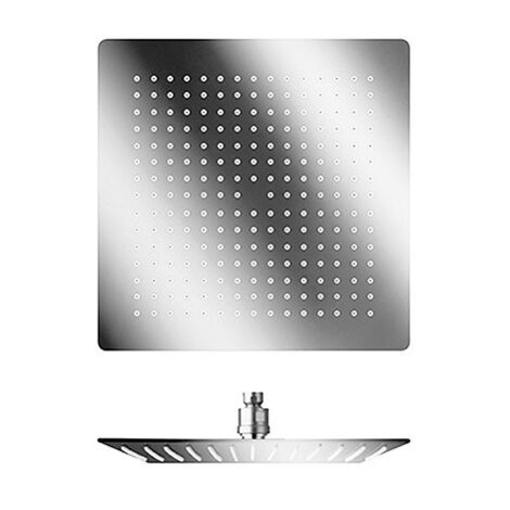 Pomme De Douche Sandwich Inox Carre Chromé - CRISTINA ONDYNA PD96351 (1/2)