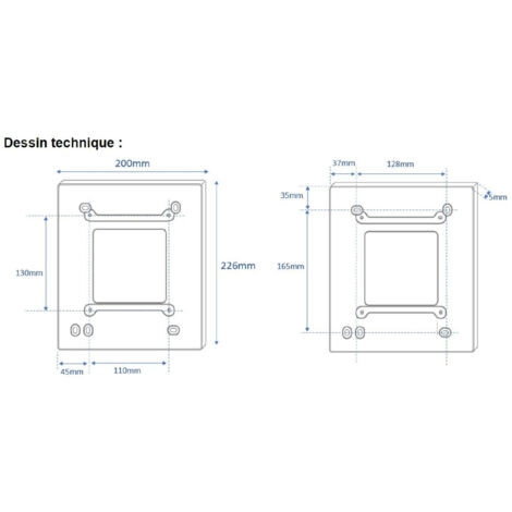 Plaque de proprete moniteur 1750/1 - URMET 1750/51 (1/2)