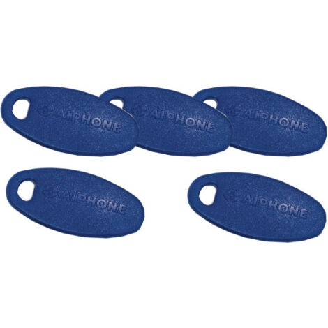 Pack de 5 badges vbr pour ugvbt et nfc de gtdmblvn VBR5 AIPHONE 120180