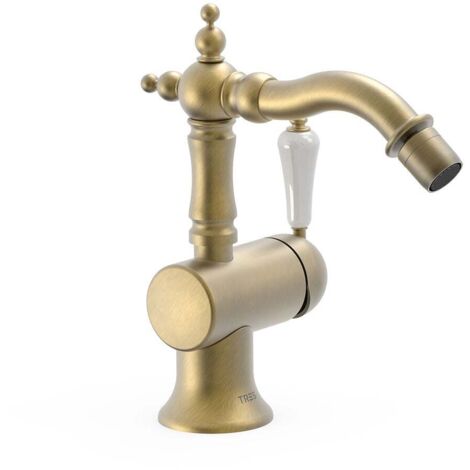 Mitigeur bidet Tres-Clasic Laiton vieilli Mat - TRES 24222001LM (1/2)