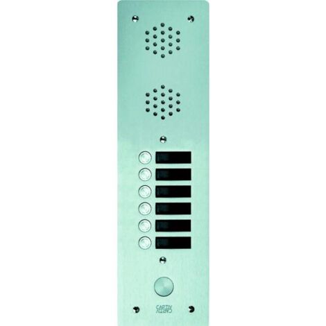 Plaque av alu 6mm 1r 06bp URMET 7771/6 (1/2)