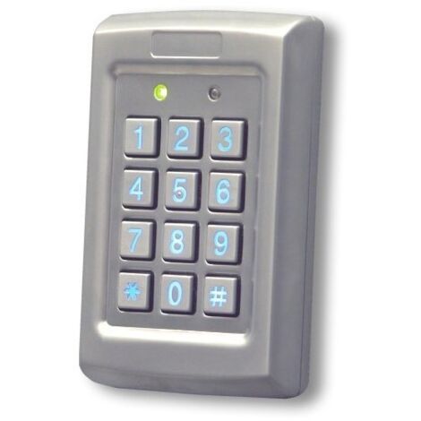 Came – Clavier éclairé 12/24V ACDC – 500 codes – Dispositif d'automatisation pour contrôle d'accès – FR0433