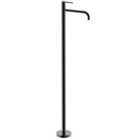 Mitigeur sur pied pour lavabo1 colonne verticale d’alimentation Noir Métallisé - TRES 26285305KM (1/2)
