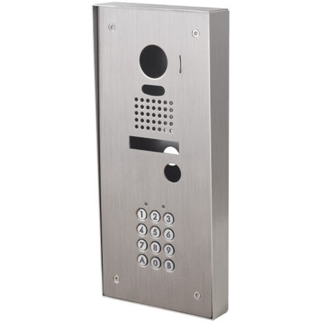 Façade inox saillie & clavier codé pour kit enc. JP & JO KJKS AIPHONE 130234