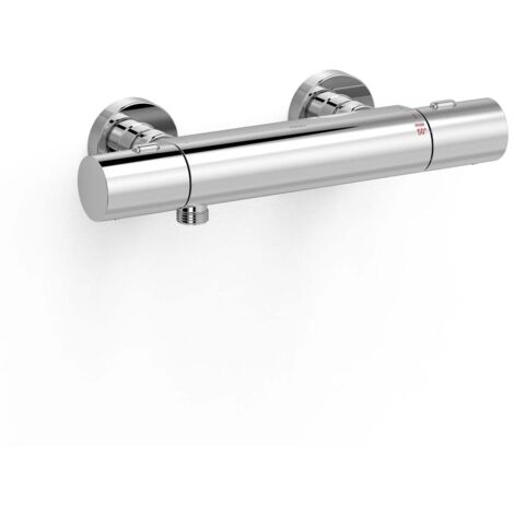 Robinet thermostatique mural Over-wall pour doucheSans accessoires Chrome - TRES 19016401 (1/2)