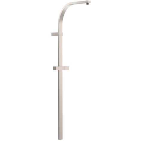 Barre de douche longue adaptable au robinet thermostatique mural Acier - TRES 03463505AC (1/2)
