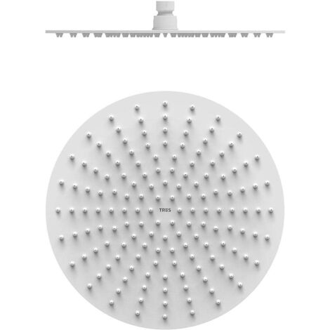 Pommeau de doucheExtra-fin Blanc mat - TRES 134315010BM (1/2)