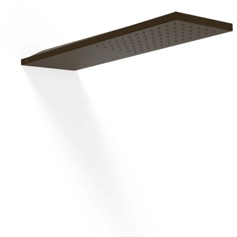 Pommeau de douche mural Noir bronze - TRES 29990303KMB (1/2)
