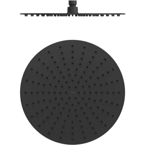 Pommeau de doucheExtra-fin Noir mat - TRES 134315010NM (1/2)