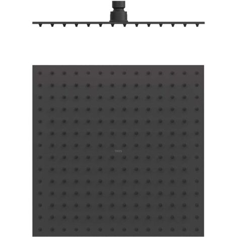 Pommeau de doucheExtra-fin Noir mat - TRES 134315012NM (1/2)