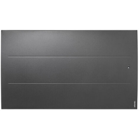 Atlantic – Radiateur à inertie 1000W gris étoilé – Pilotage intelligent connecté – Double corps de chauffe – Détection d'occupation – Économie d'énergie (1/4)
