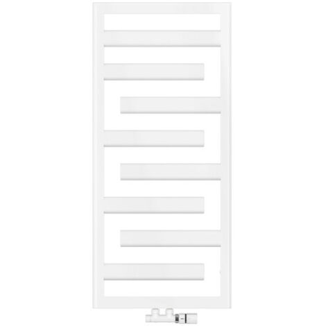 Acova – Sèche-serviette eau chaude 898W – Acier traité anticorrosion – Tubes 30x40mm – Pression 4 bars – Température 95°C – WKPSS170060WZZZ (1/2)