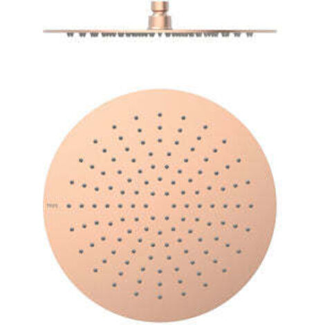 Pommeau de doucheExtra-fin Or Rose Mat 24K - TRES 134315010OPM (1/2)