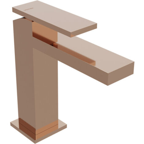 Mitigeur lavabo monotrou Or Rose Tabula - CRISTINA ONDYNA TA22046P (1/2)