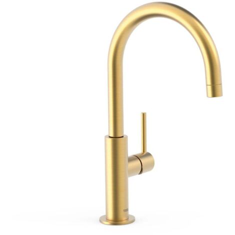 Mitigeur lavabo Or Mat 24K - TRES 26290402OM (1/2)