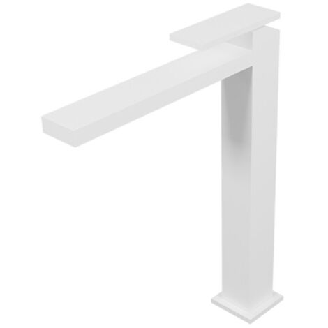 Mitigeur lavabo haut monotrou Blanc Mat Tabula - CRISTINA ONDYNA TA22224 (1/2)