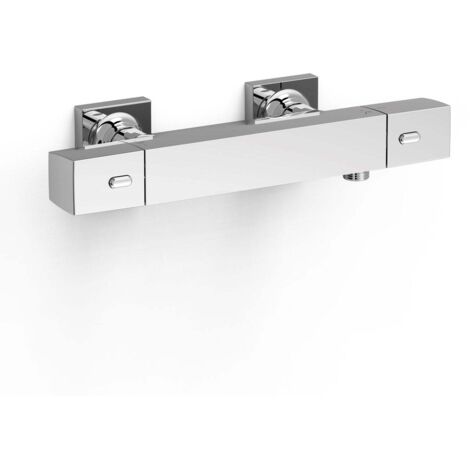 Robinet thermostatique mural Over-wall pour doucheSans accessoires Chrome - TRES 19016406 (1/2)