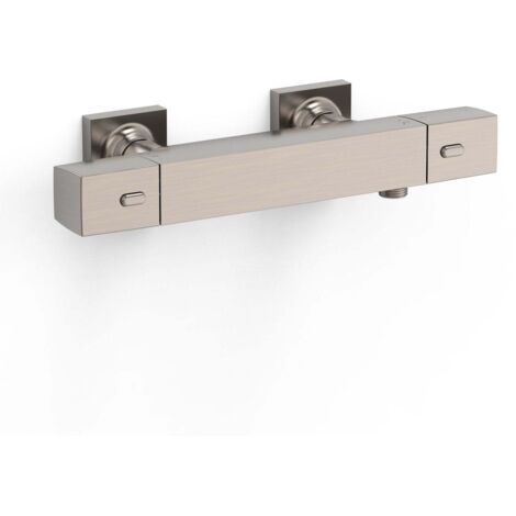 Robinet thermostatique mural Over-wall pour doucheSans accessoires Acier - TRES 19016406AC (1/2)