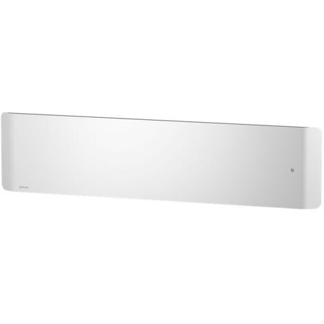Noirot – Radiateur à inertie fonte 1500W – Plinthe connectée – Triple corps de chauffe – Écran graphique couleur – Programmation intégrée - M152415