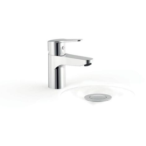 Mitigeur lavabo Bonde CLICK‑CLACK Chromé - TRES 21510303D (1/2)