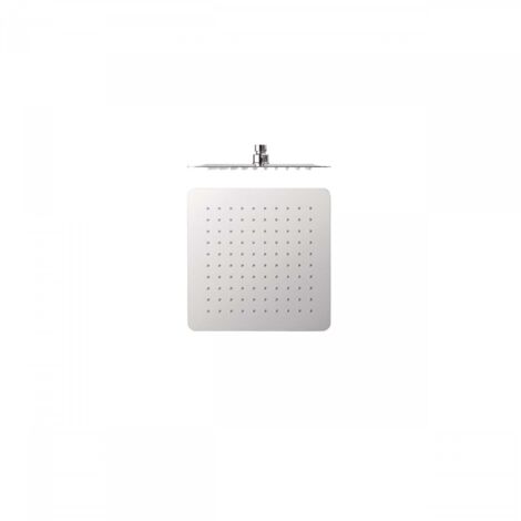 Douche acier inoxydable de tête anticalcaire à rotule 200x20 Chromé - TRES 134315002 (1/2)