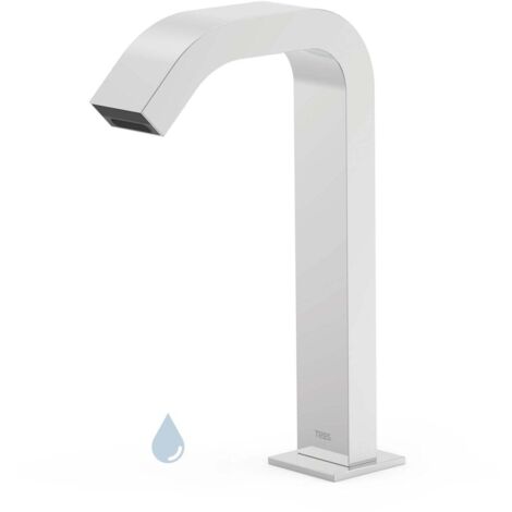Robinet électronique de lavabo une seule eau Chromé - TRES 39210319 (1/2)