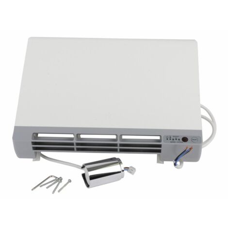 Acova – Bloc soufflant électrique 1000W pour sèche-serviette – Récepteur infrarouge – Filtre lavable – Diffusion de chaleur rapide