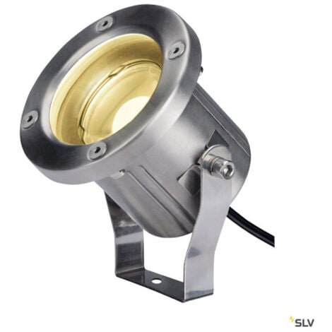 Projecteurs extérieurs LED NAUTILUS spot sur piquet inox 316 LED 9W 3000K IP55 - SLV 1001962