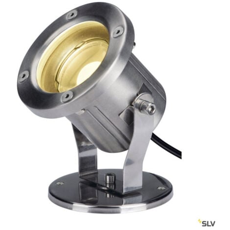 Projecteurs extérieurs LED NAUTILUS spot sur piquet inox 316 LED 9W 3000K IP55 - SLV 1001962